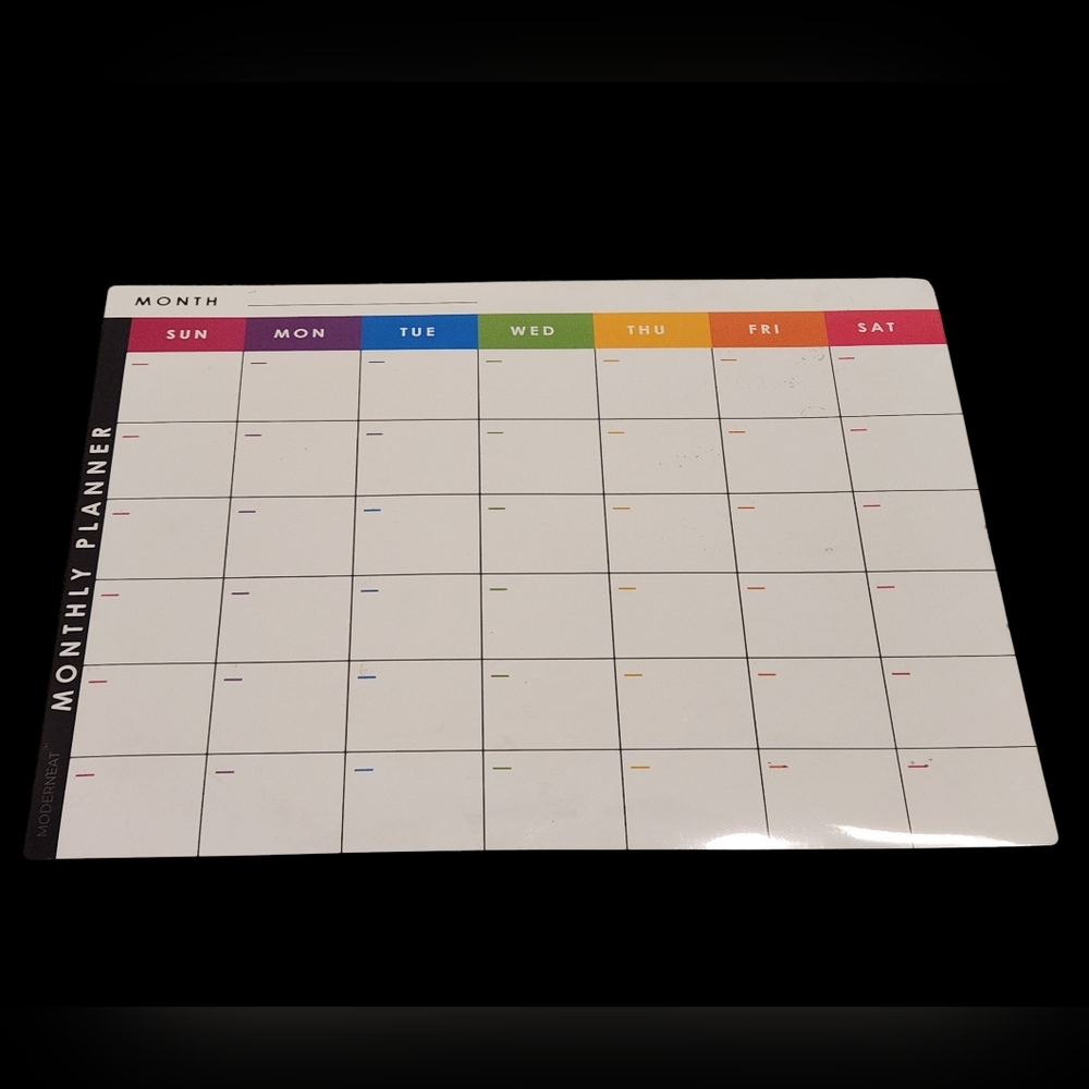 Magnetic Monthly Planner for Home